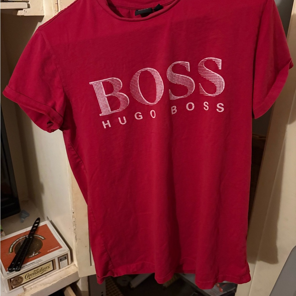 Hugo Boss Vibrant Red Tee XS
